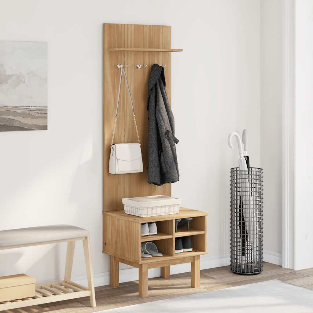 Ganghylle OTTA 50x40x160 cm heltre furu