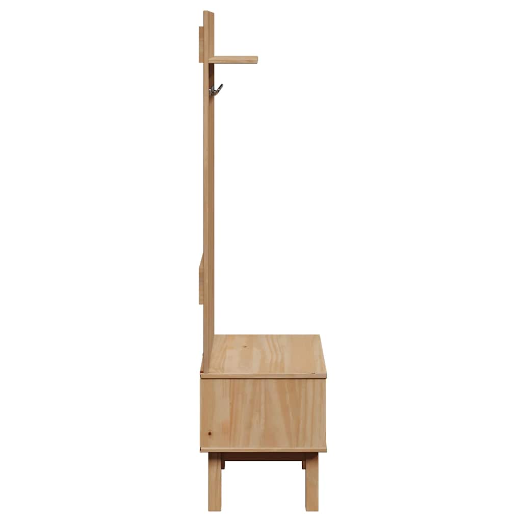 Ganghylle OTTA 50x40x160 cm heltre furu