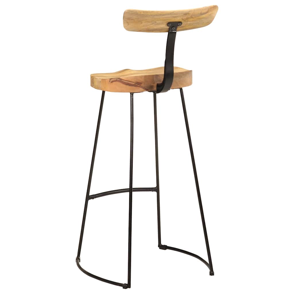 Barkrakker 2 stk 49x43x103 cm heltre mango