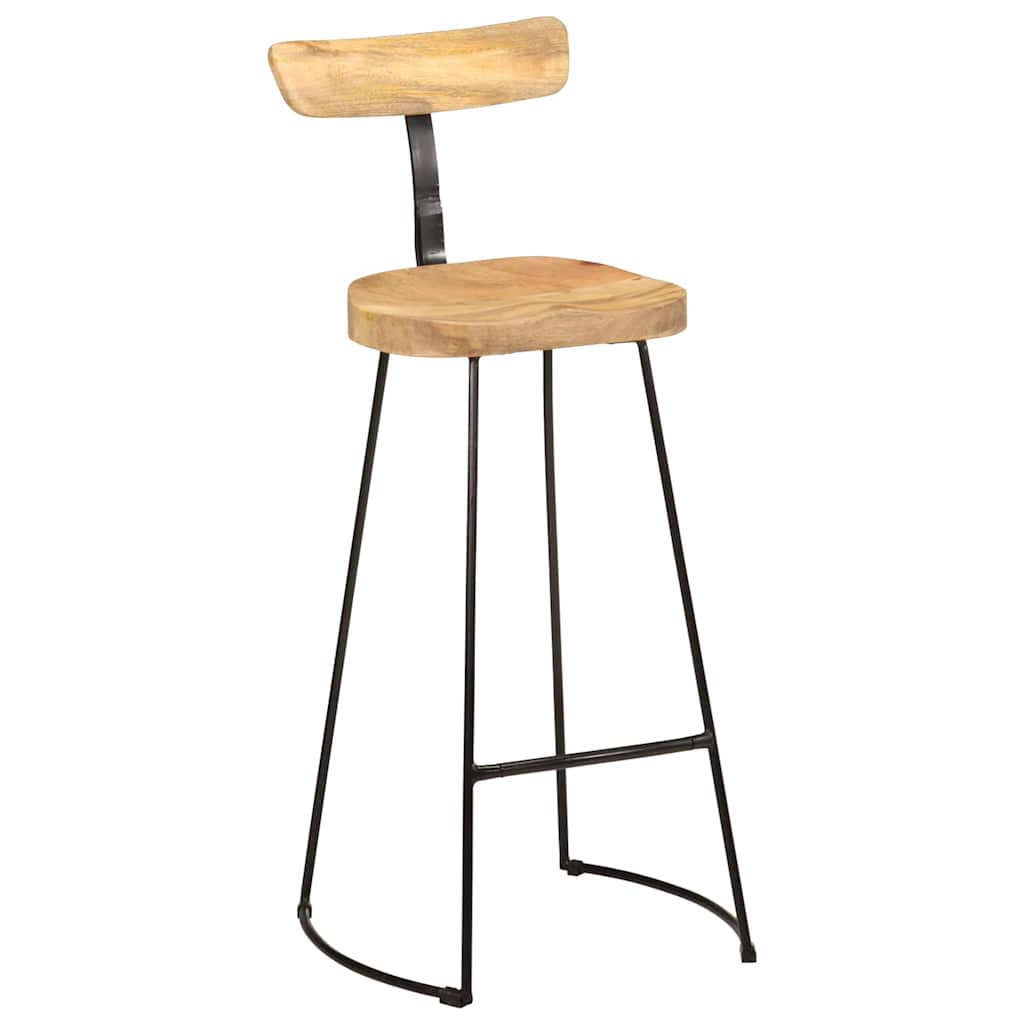 Barkrakker 2 stk 49x43x103 cm heltre mango