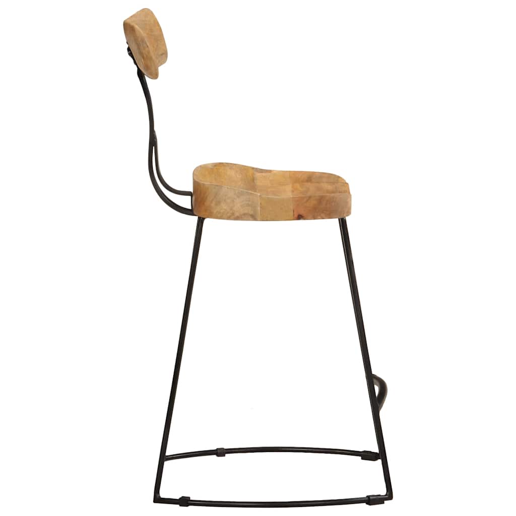 Barkrakker 2 stk 49x43x79 cm heltre mango