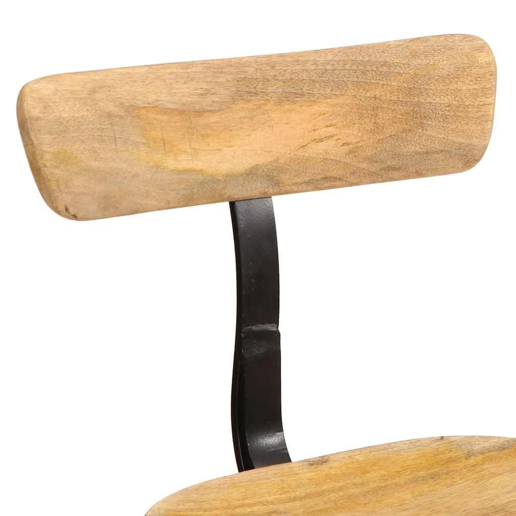 Barkrakker 2 stk 49x43x79 cm heltre mango