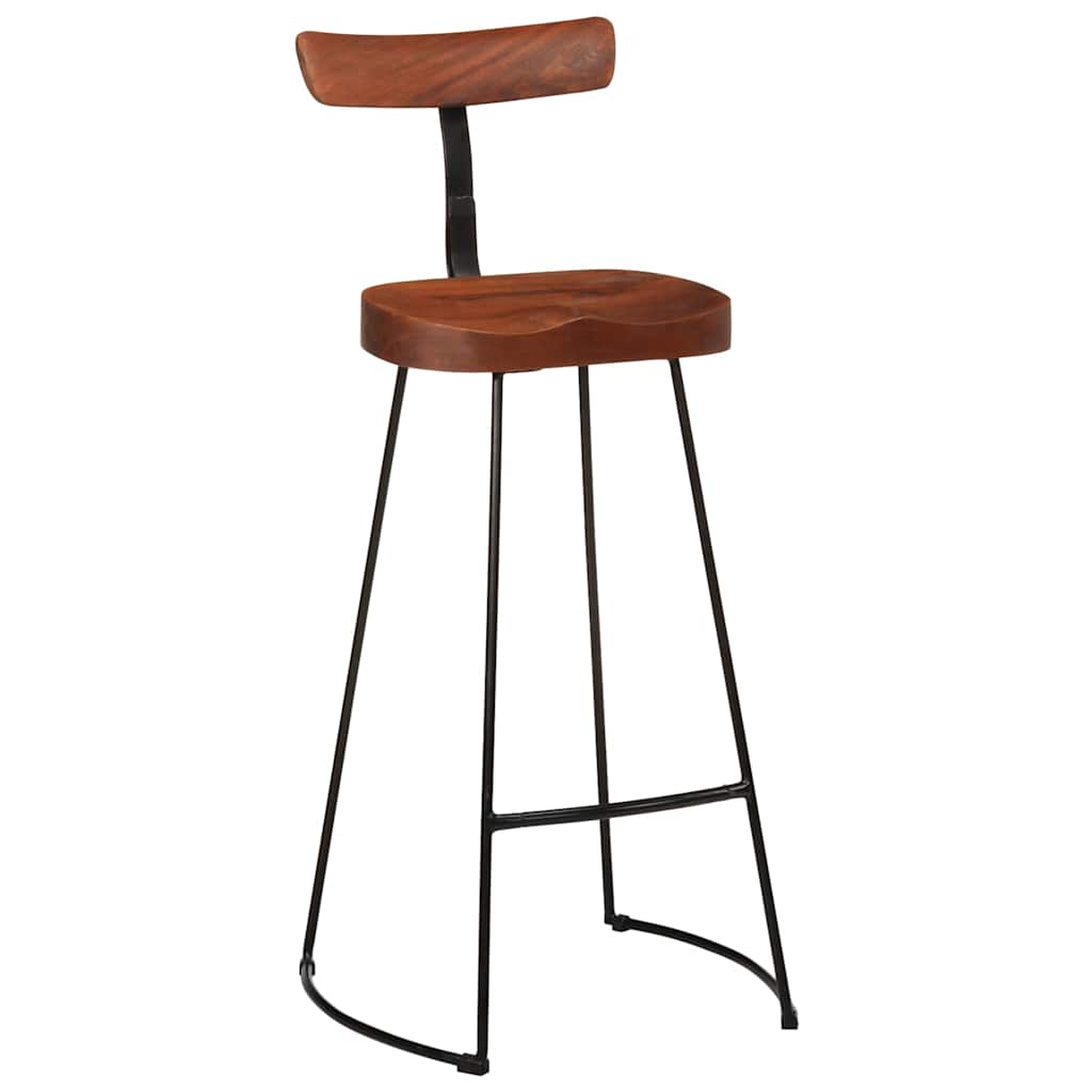 Barkrakker 2 stk 49x43x103 cm heltre mango