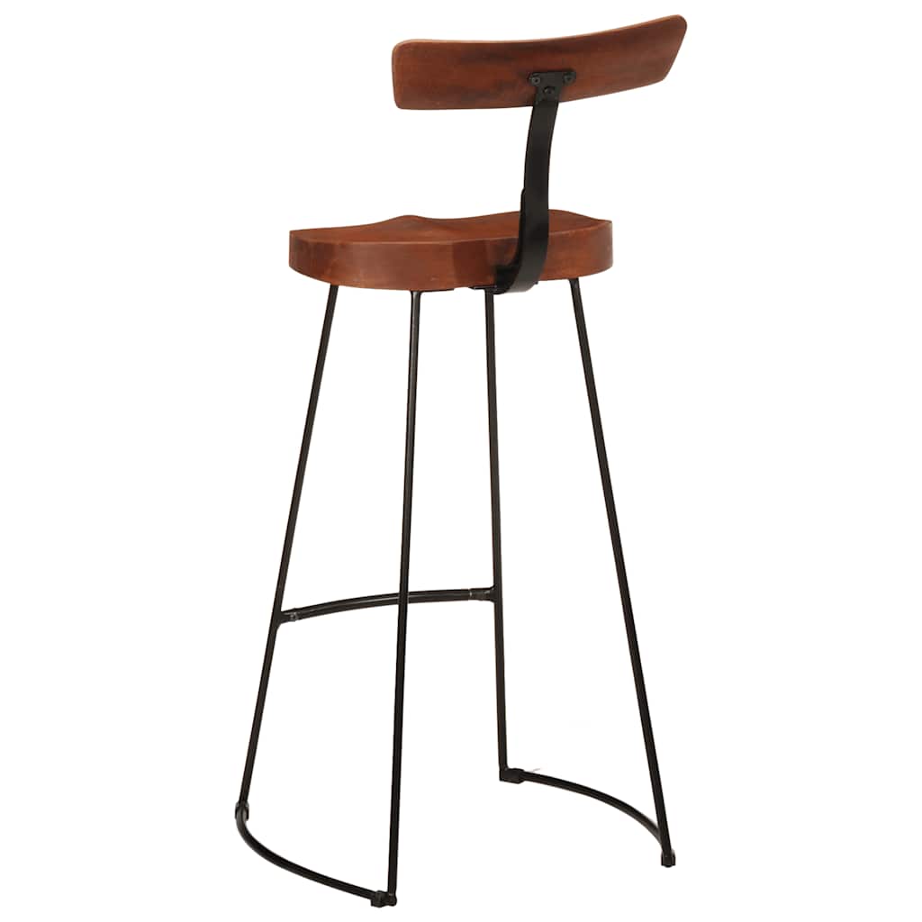 Barkrakker 2 stk 49x43x103 cm heltre mango