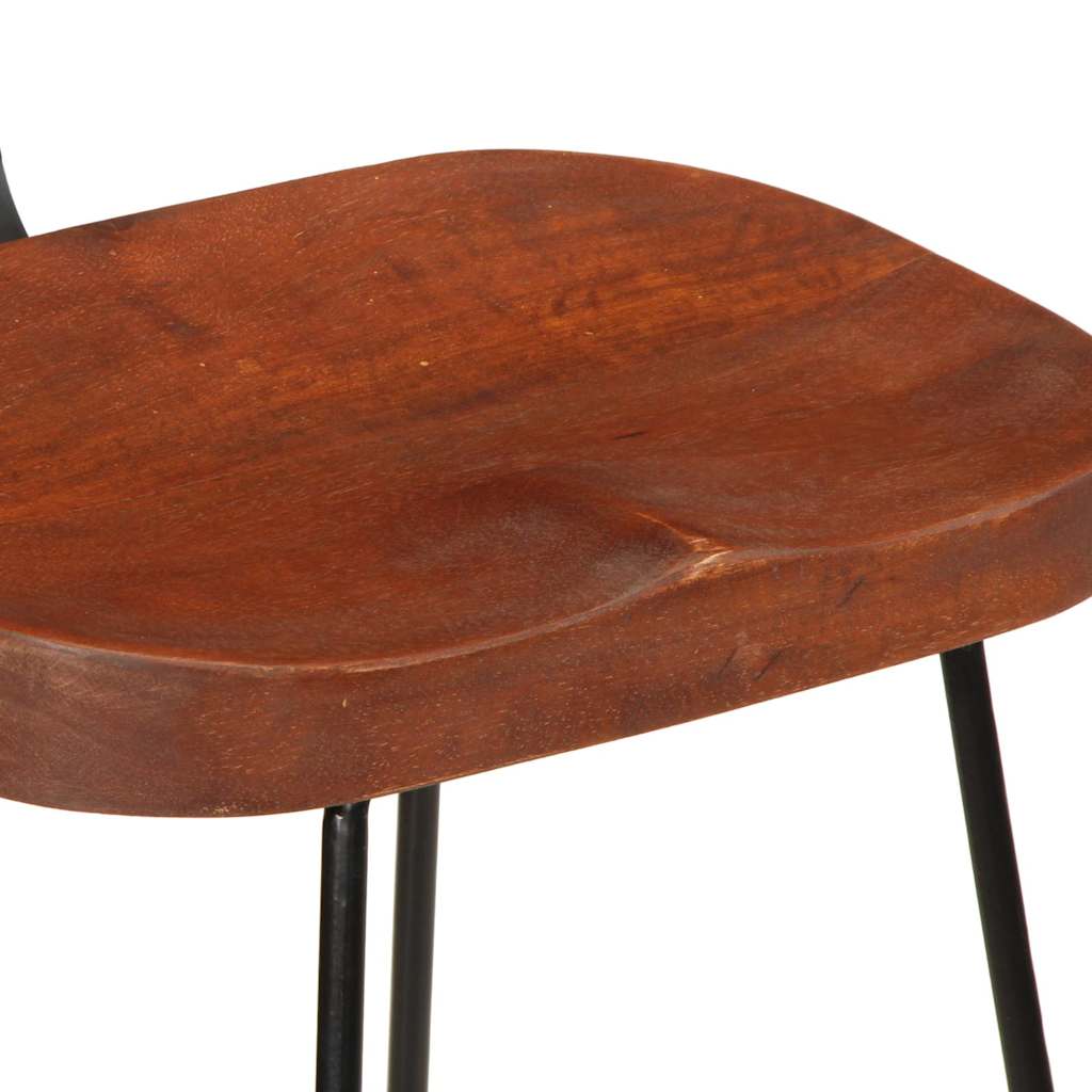 Barkrakker 2 stk 49x43x103 cm heltre mango