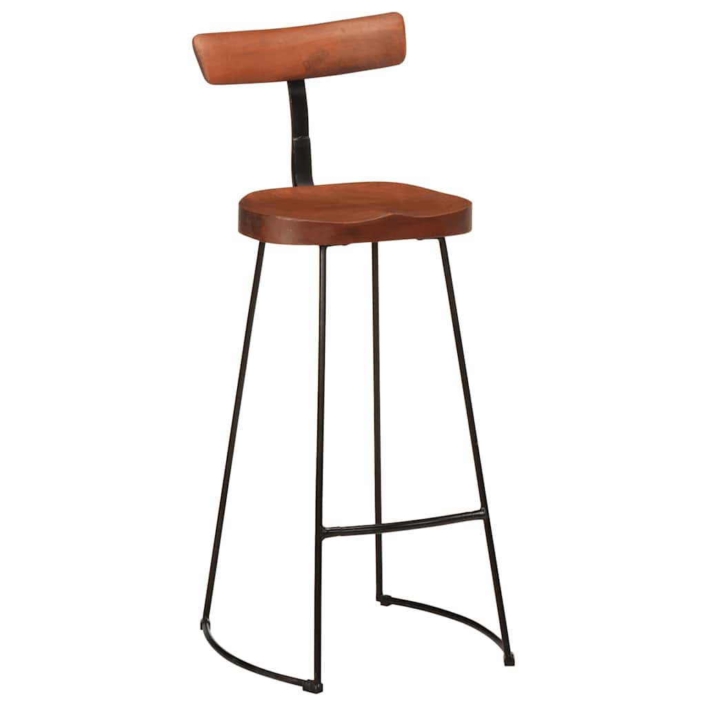 Barkrakker 2 stk 49x43x103 cm heltre mango