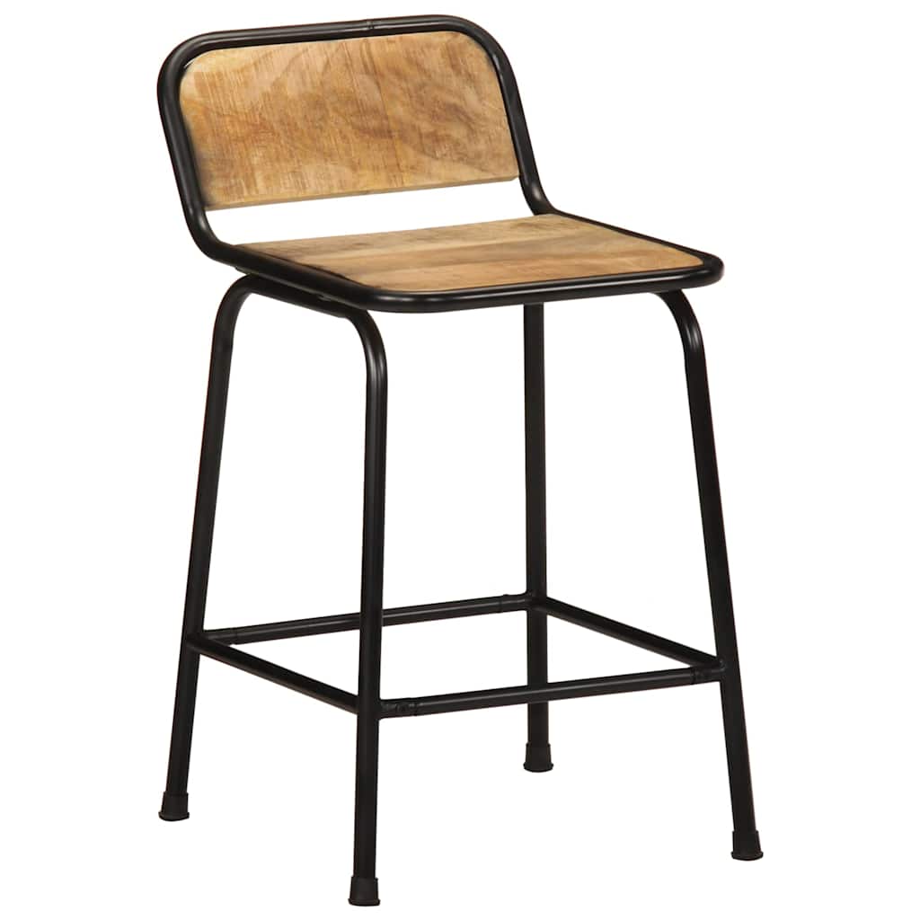 Barkrakker 2 stk 46x35,5x70 cm grovt heltre mangotre