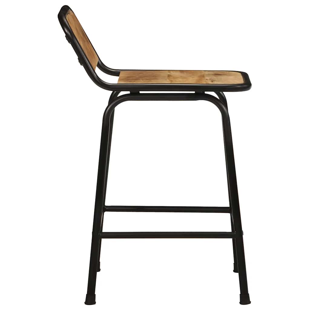 Barkrakker 2 stk 46x35,5x70 cm grovt heltre mangotre