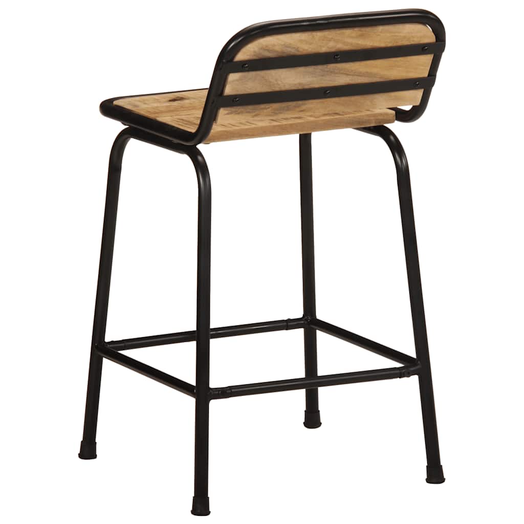 Barkrakker 2 stk 46x35,5x70 cm grovt heltre mangotre