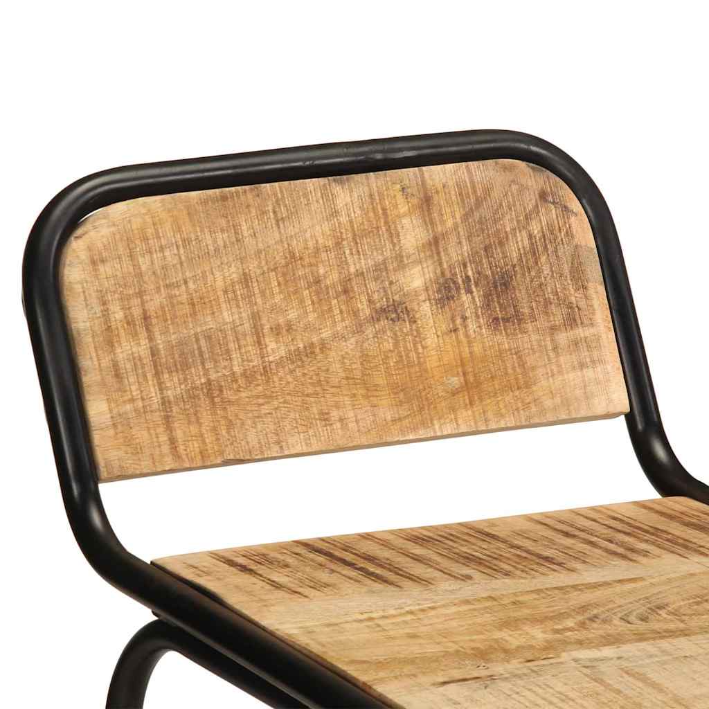 Barkrakker 2 stk 46x35,5x70 cm grovt heltre mangotre