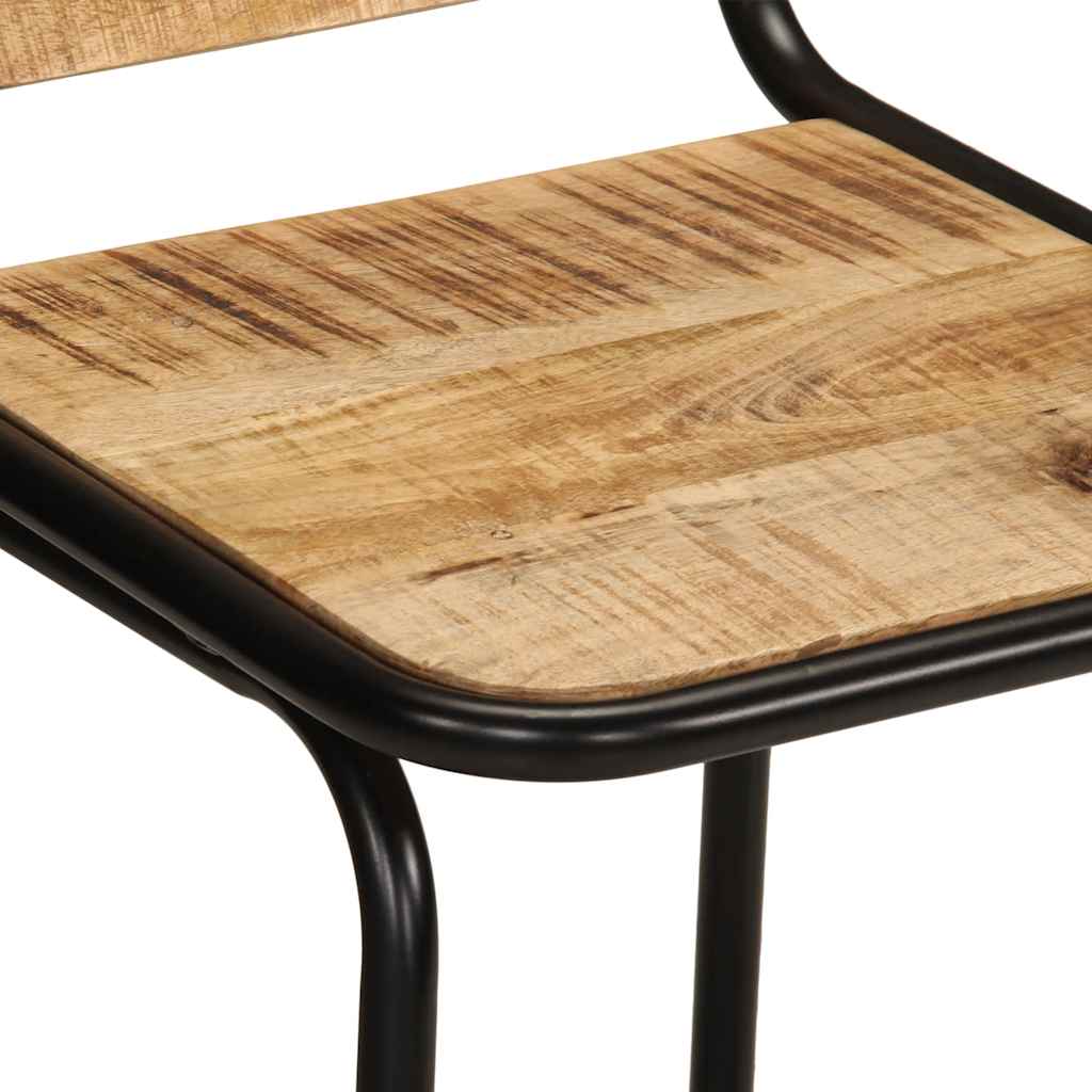 Barkrakker 2 stk 46x35,5x70 cm grovt heltre mangotre