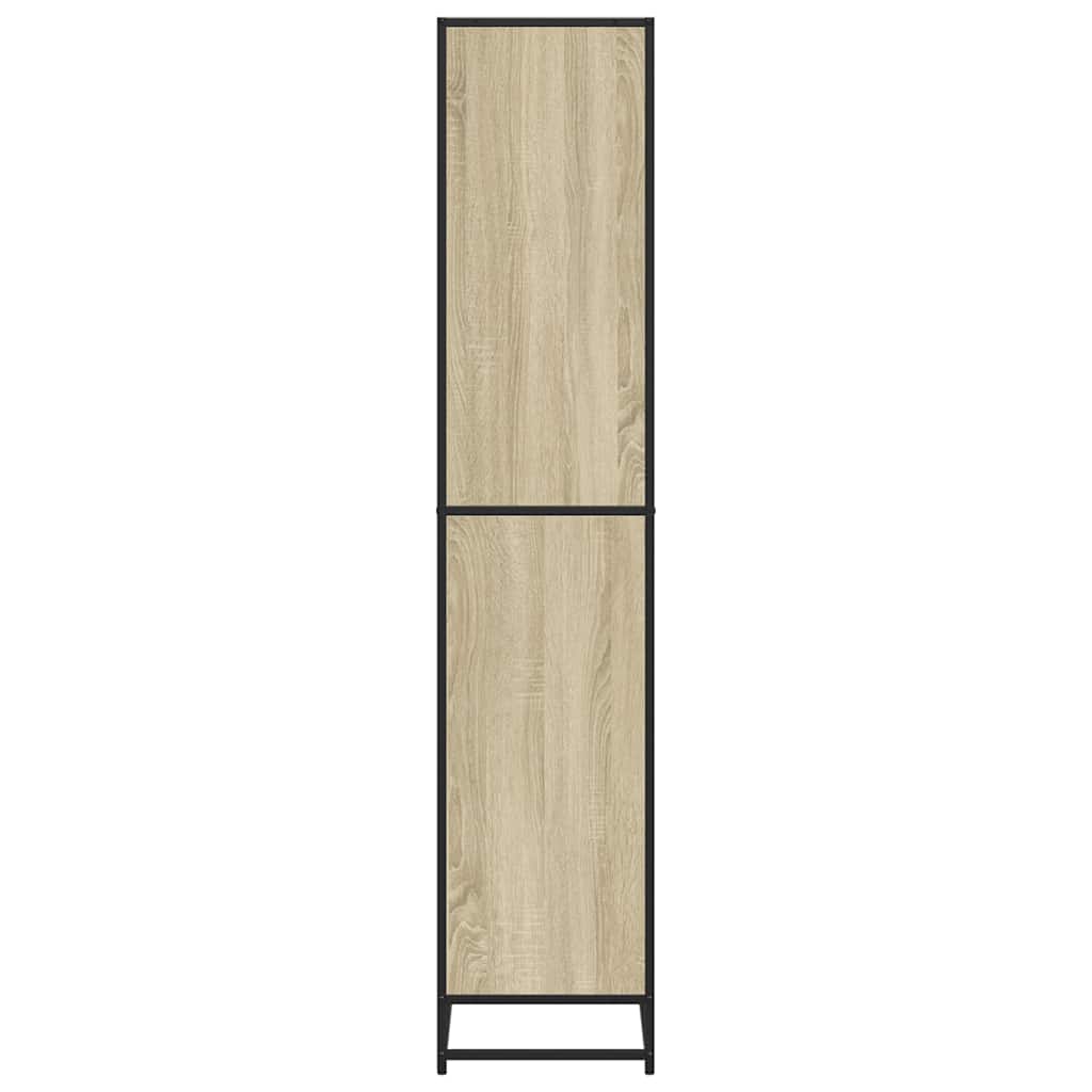 Bokhylle sonoma eik 60x35x170,5 cm konstruert tre