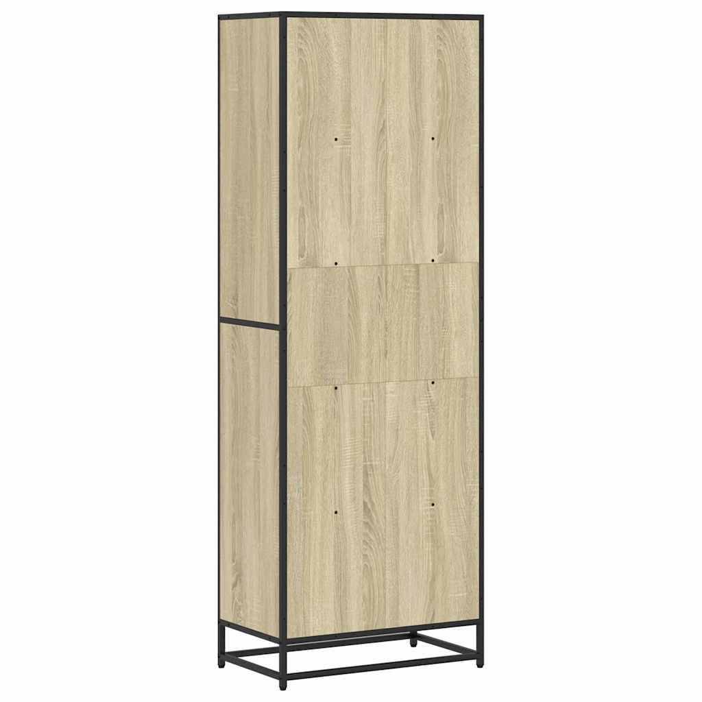 Bokhylle sonoma eik 60x35x170,5 cm konstruert tre