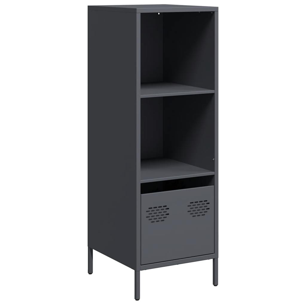 Highboard antrasitt 35x39x103,5 cm stål