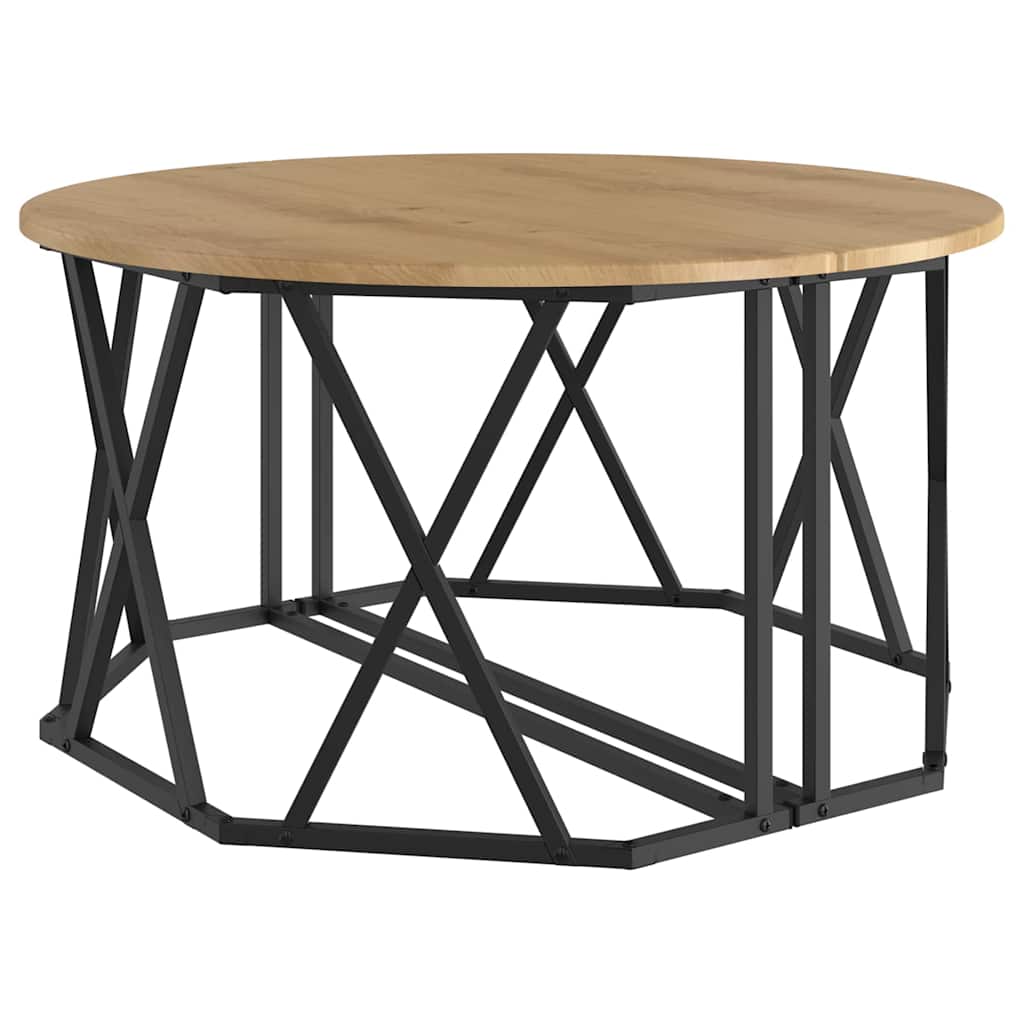 Kaffebord i Artisan Eik 31,5x31,5x16,5 tommer Laget av Engineering Tre