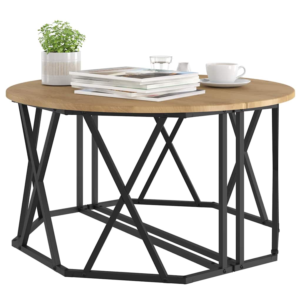 Kaffebord i Artisan Eik 31,5x31,5x16,5 tommer Laget av Engineering Tre