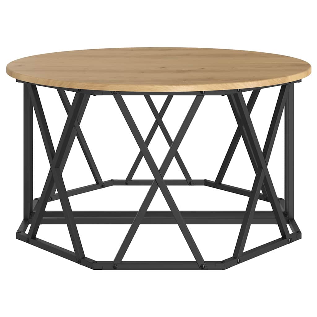 Kaffebord i Artisan Eik 31,5x31,5x16,5 tommer Laget av Engineering Tre