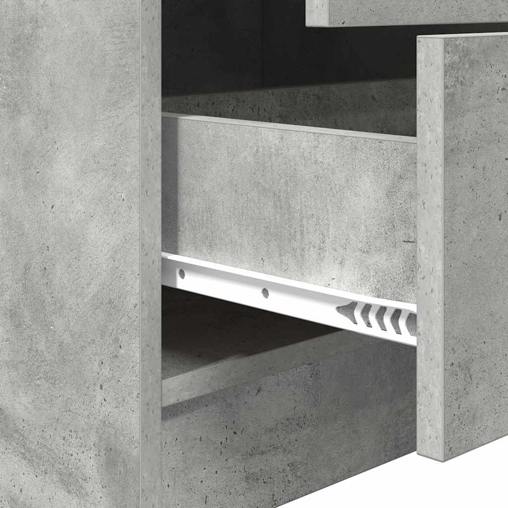 Betonggrå hylleenhet Betonggrå Betong Medium Betonggrå hylleenhet