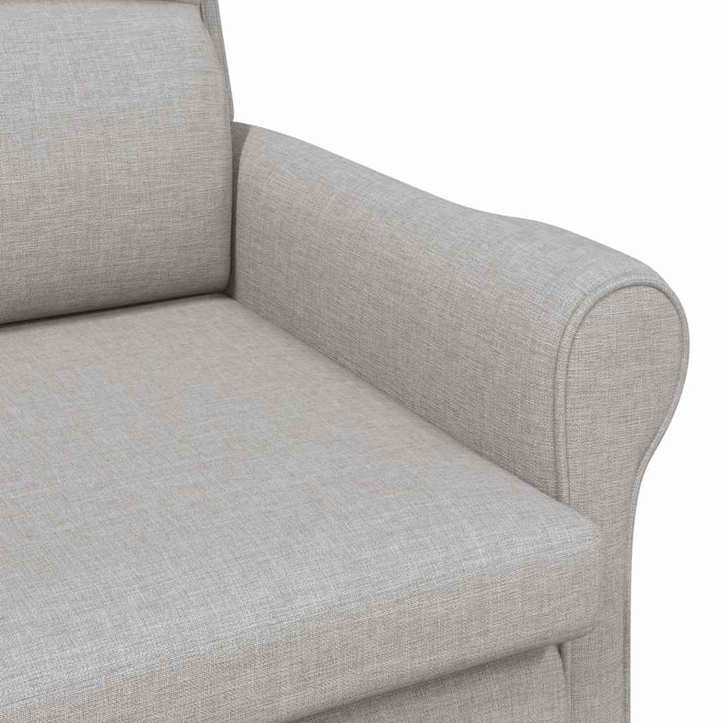 Moderne Lenestol Sky Grå Polyesterstoff Medium