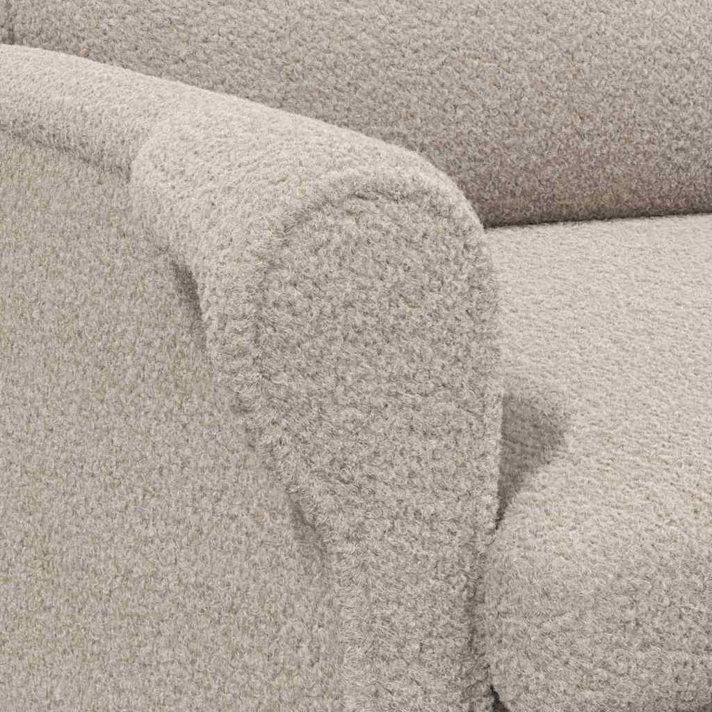 Ergonomisk Lenestol Lysegrå Polyester, Tre Standard Ergonomisk