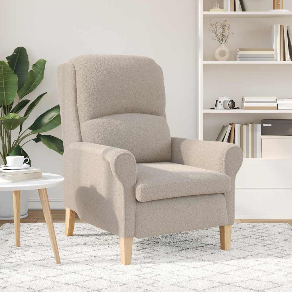 Ergonomisk Lenestol Lysegrå Polyester, Tre Standard Ergonomisk