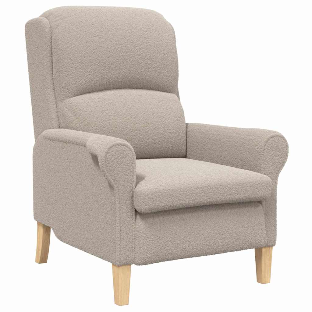 Ergonomisk Lenestol Lysegrå Polyester, Tre Standard Ergonomisk