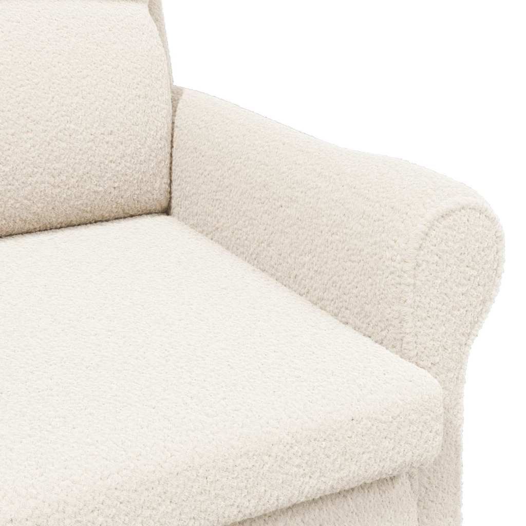 Ergonomisk Lenestol Krem Stoff, Tre Standard Ergonomisk