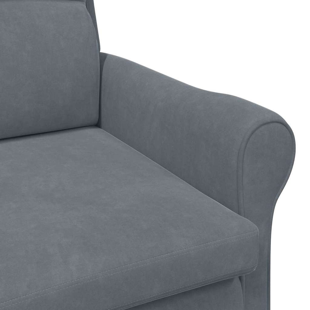 Mørk Grå Lenestol Mørk grå Stoff med treben Standard Ergonomisk