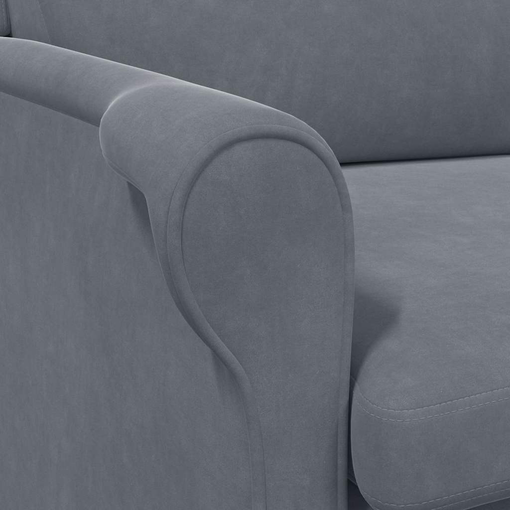 Mørk Grå Lenestol Mørk grå Stoff med treben Standard Ergonomisk