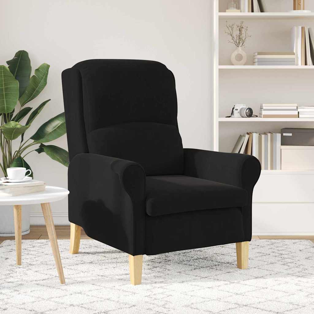svart lenestol Svart Stoff, Tre Standard Ergonomisk