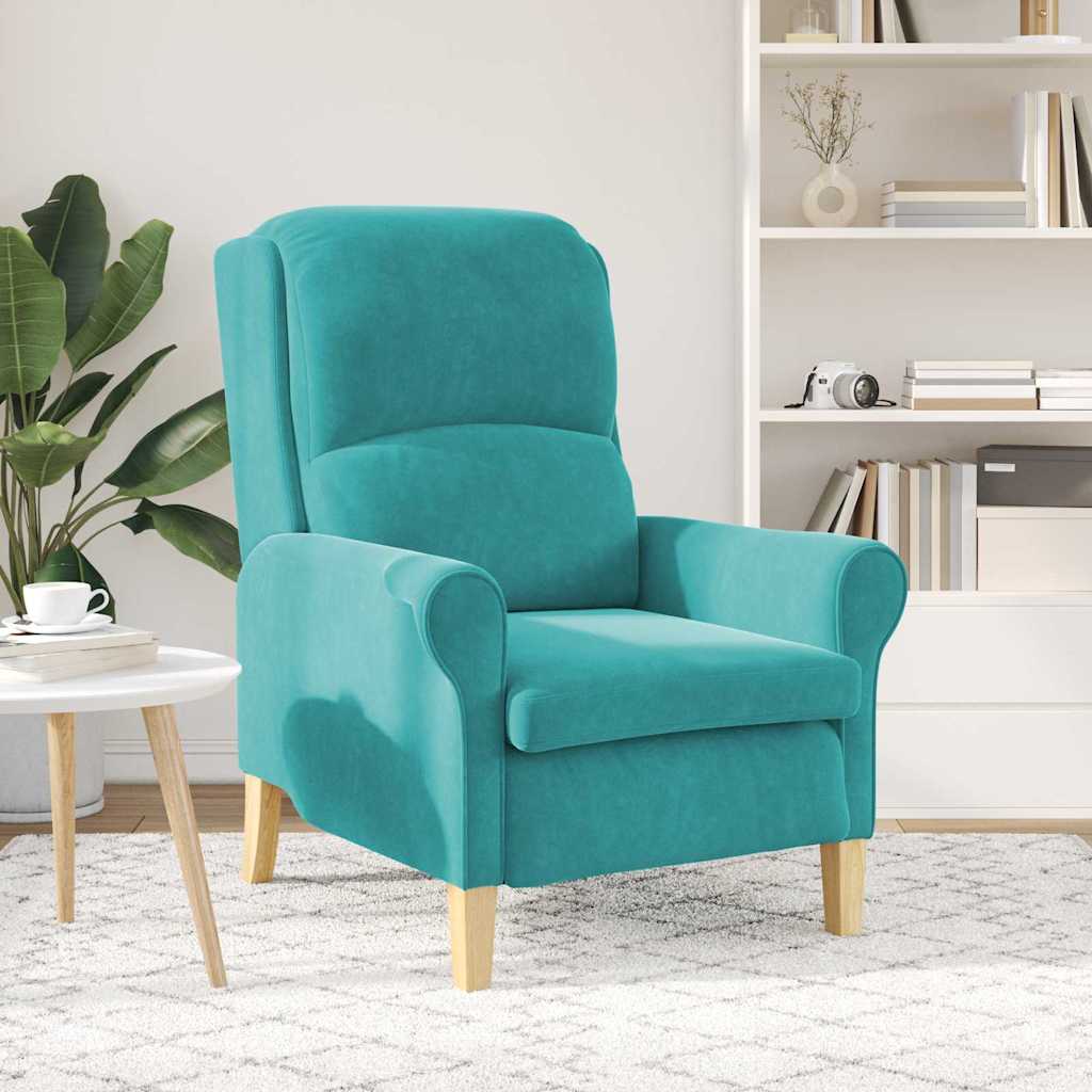 Turkis lenestol Turkis Stoff Standard Ergonomisk