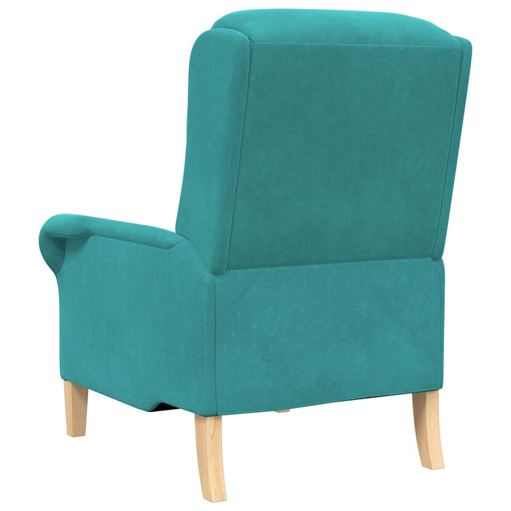 Turkis lenestol Turkis Stoff Standard Ergonomisk