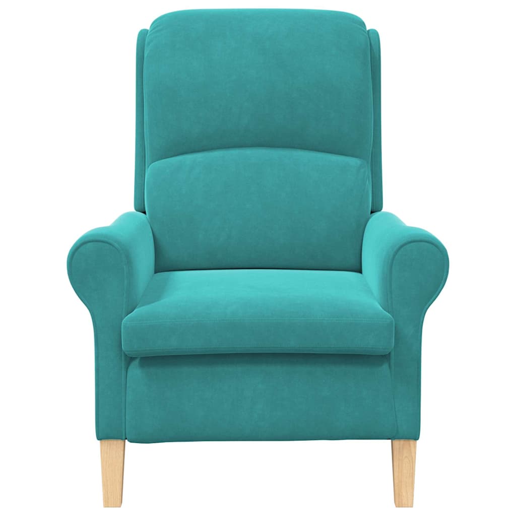 Turkis lenestol Turkis Stoff Standard Ergonomisk