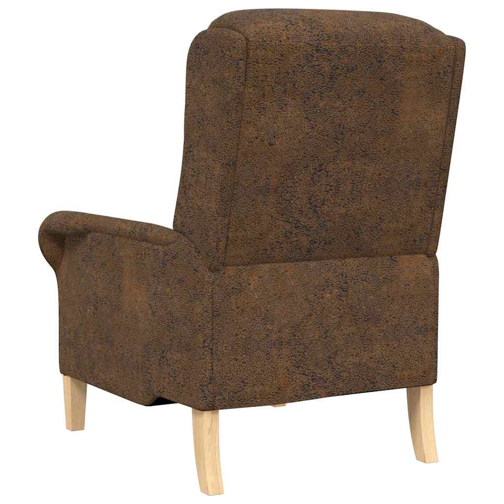 Moderne Lenestol Brun Stoff, Tre Standard Ergonomisk Lenestol
