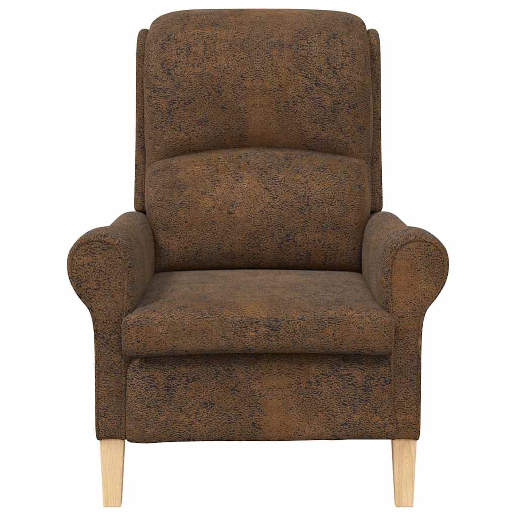 Moderne Lenestol Brun Stoff, Tre Standard Ergonomisk Lenestol