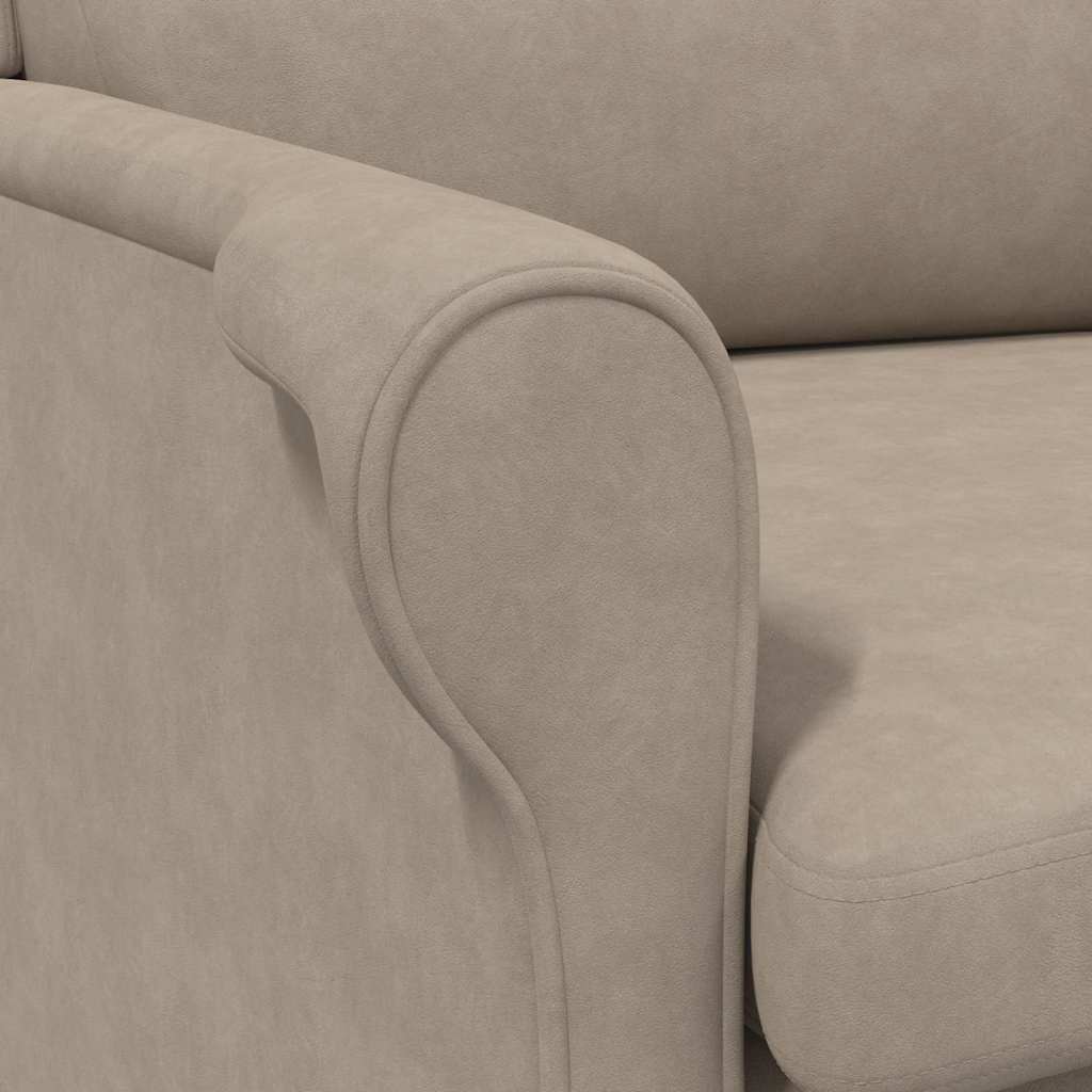 Taupe Lenestol Taupe Stoff, Tre Standard Taupe Lenestol