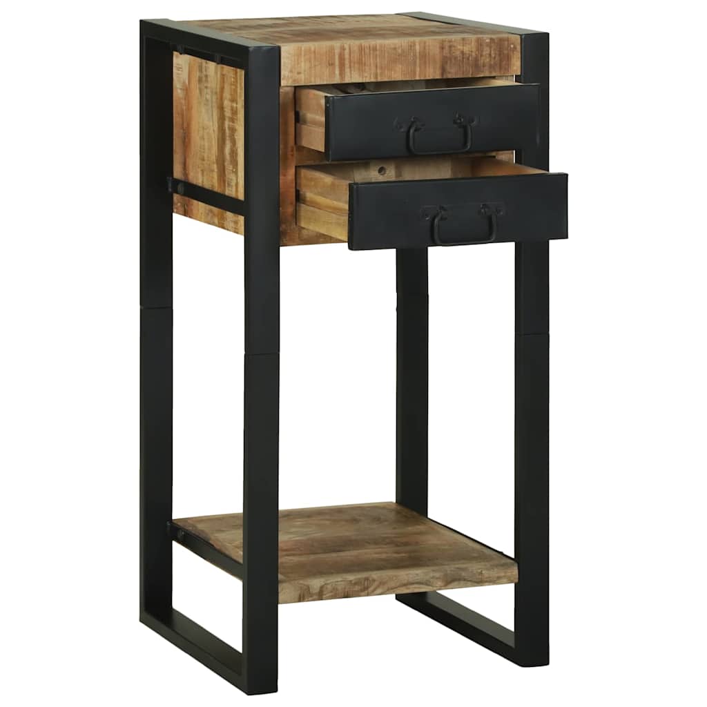 Telefonstativ 40x40x80 cm Solid Ruft Tre Mango