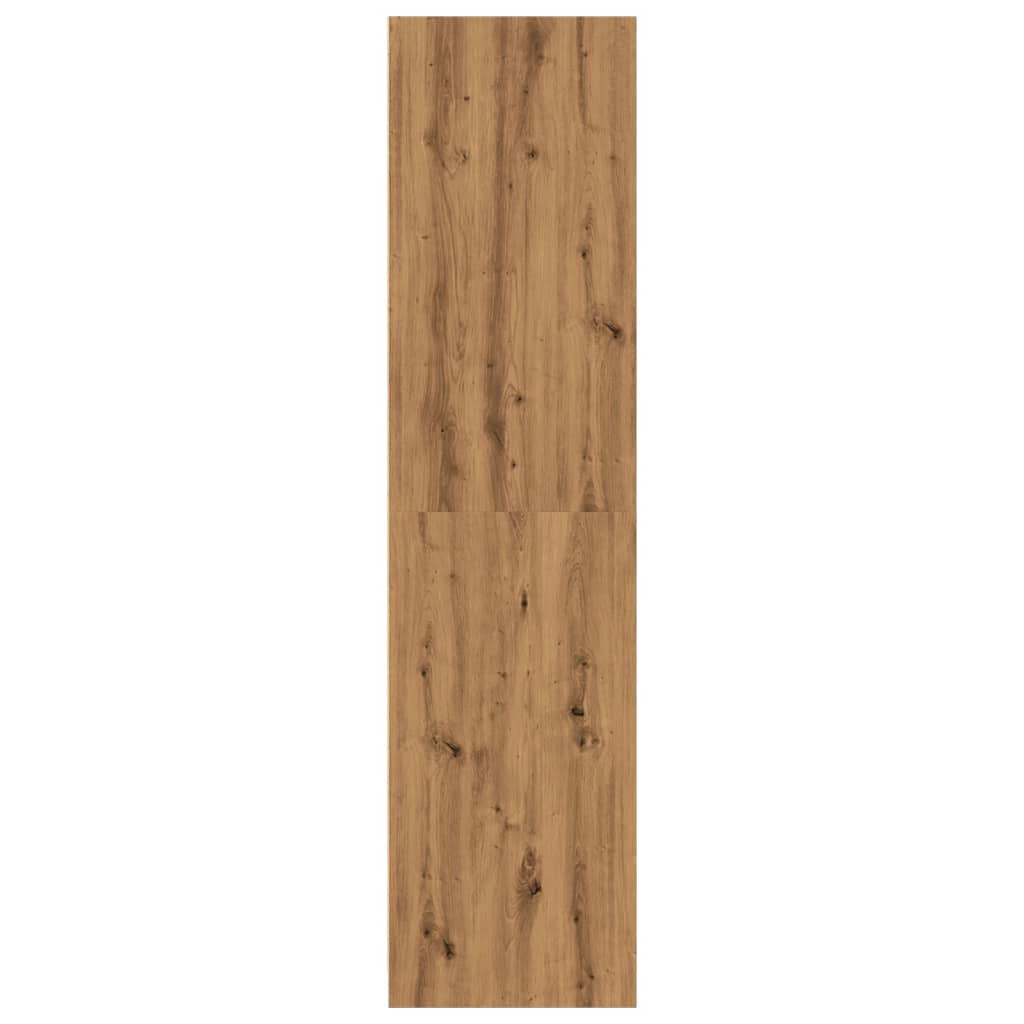 Garderobe artisan eik 30x50x200 cm konstruert tre