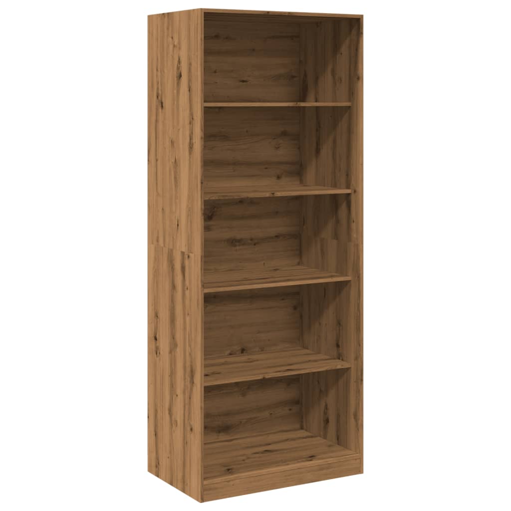 Garderobe artisan eik 80x50x200 cm konstruert tre