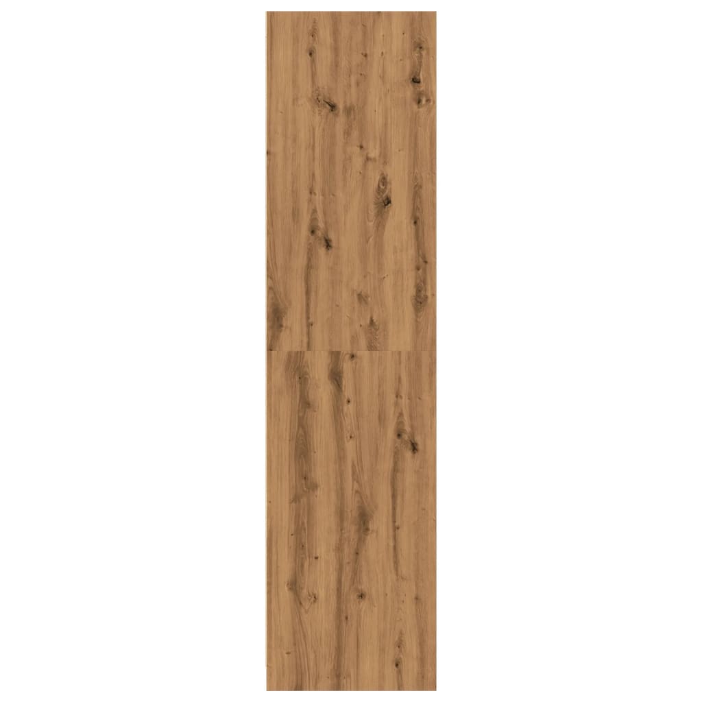 Garderobe artisan eik 30x50x200 cm konstruert tre