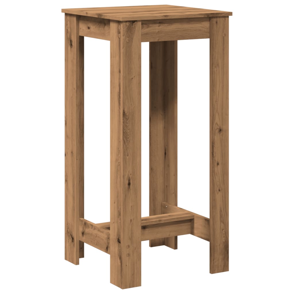 Barbord artisan eik 51x50x103,5 cm konstruert tre