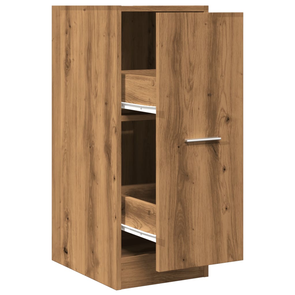 Apotekskap artisan eik 30x41x77,5 cm konstruert tre