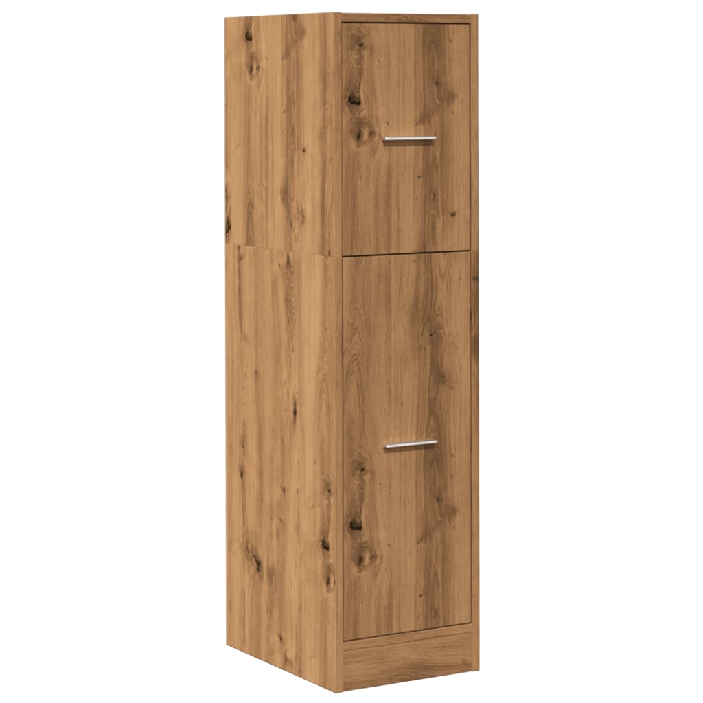 Apotekskap artisan eik 30x41x118 cm konstruert tre
