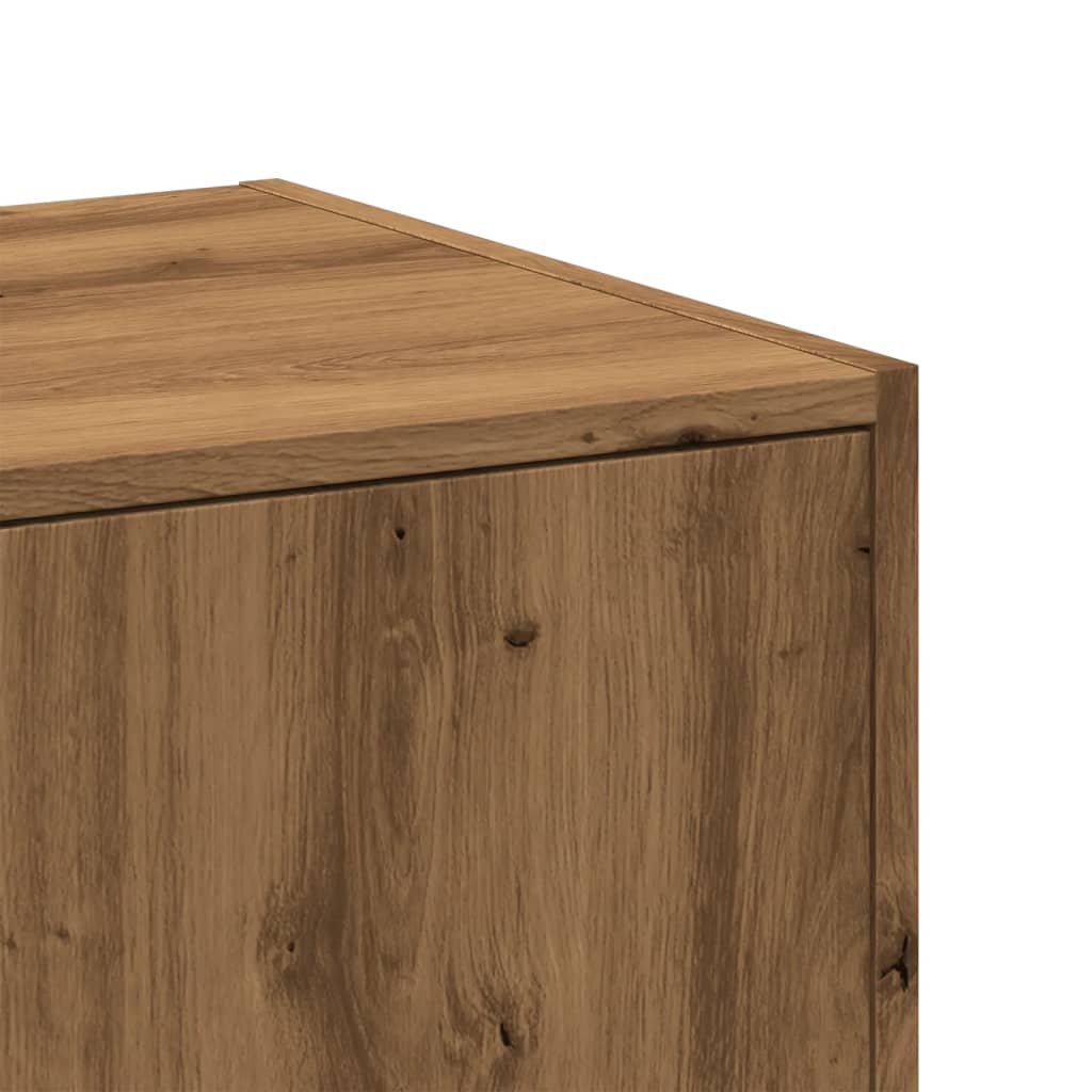 Apotekskap artisan eik 30x41x144,5 cm konstruert tre