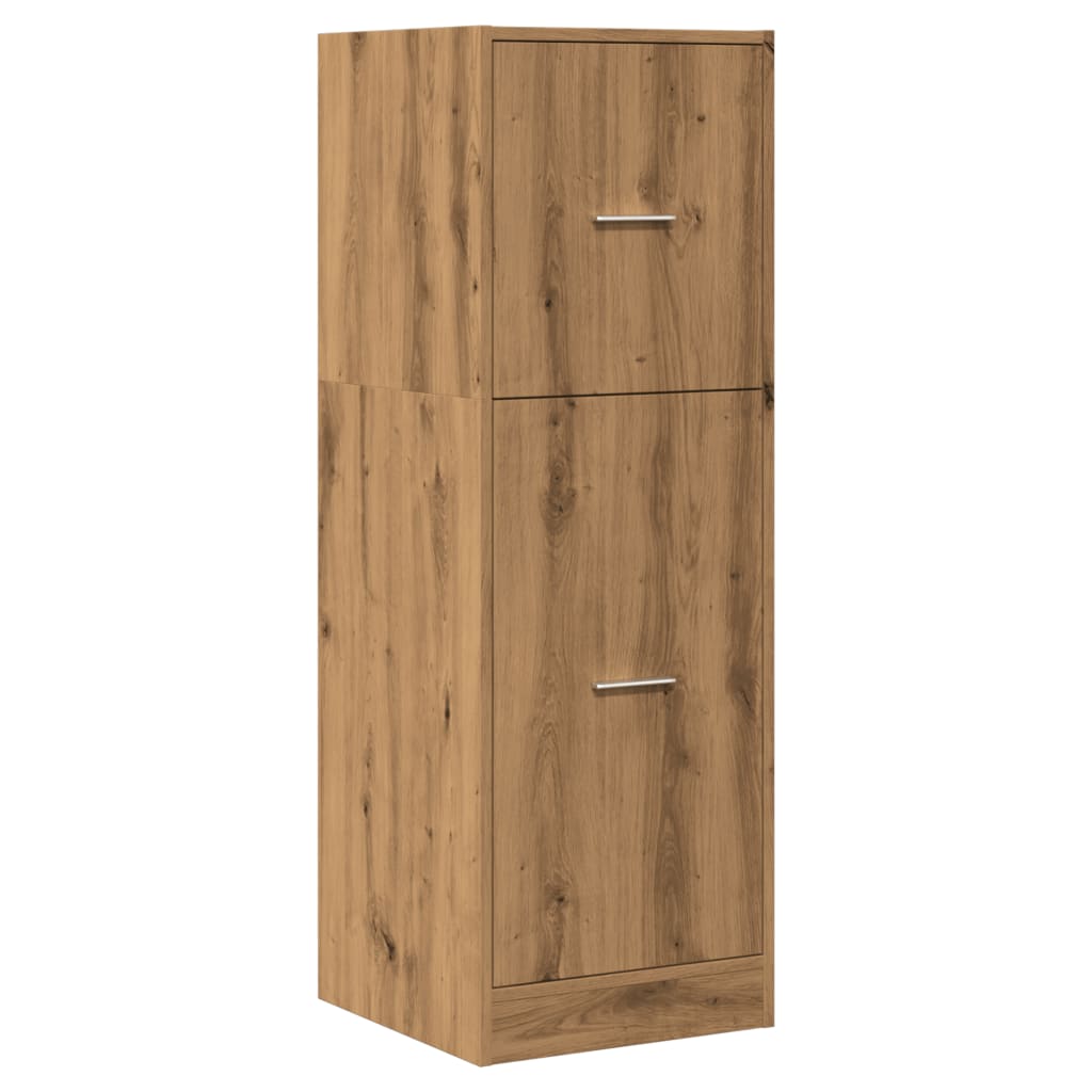 Apotekskap artisan eik 40x41x118 cm konstruert tre