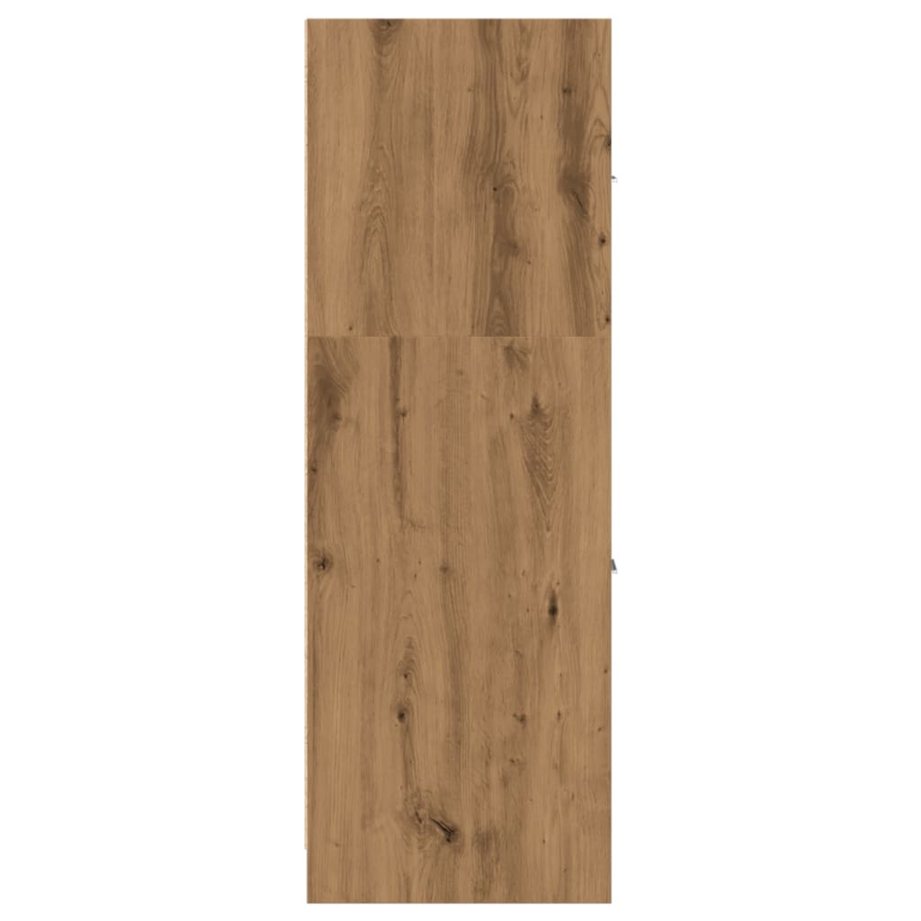 Apotekskap artisan eik 40x41x118 cm konstruert tre