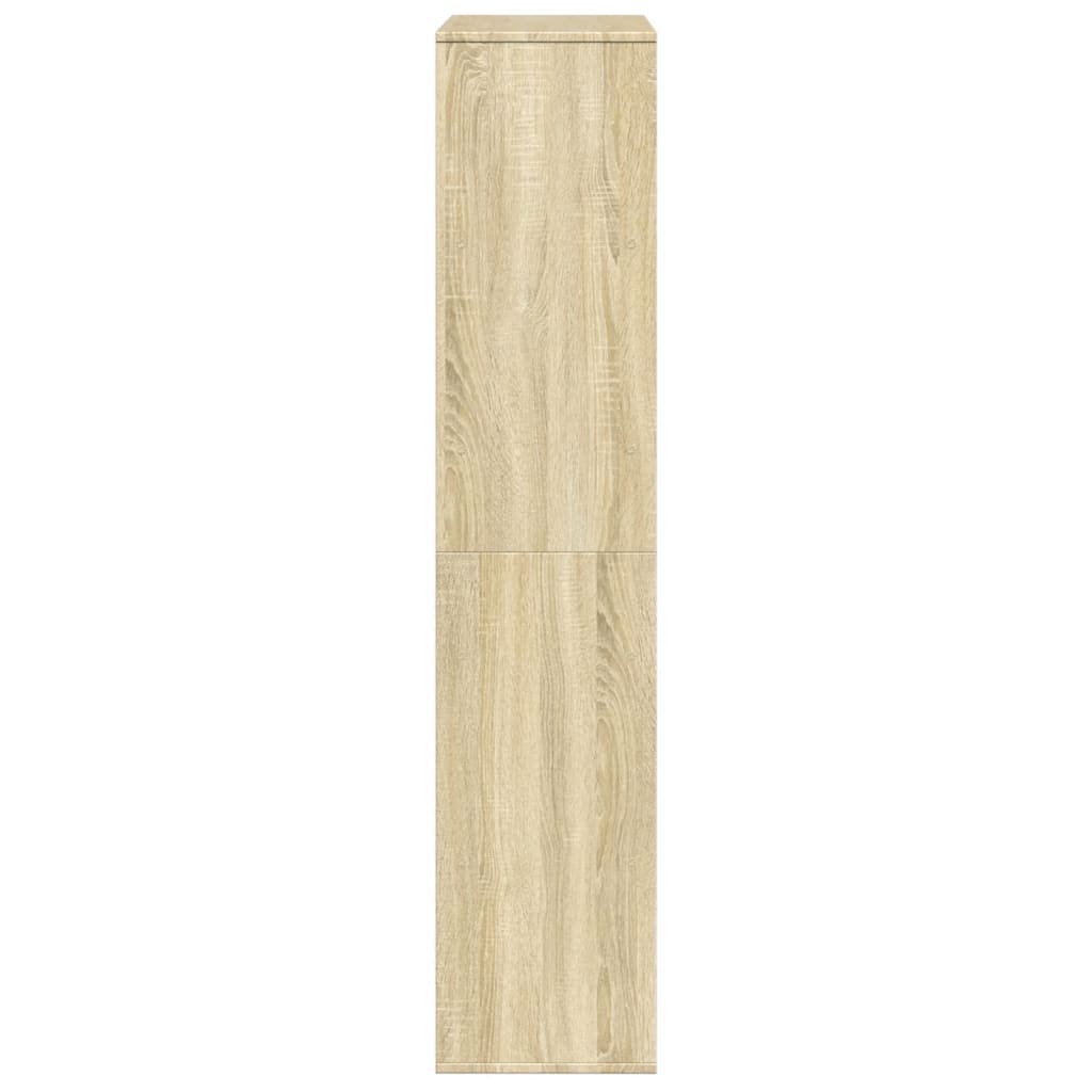 Bokhylle sonoma eik 100x33x156,5 cm konstruert tre