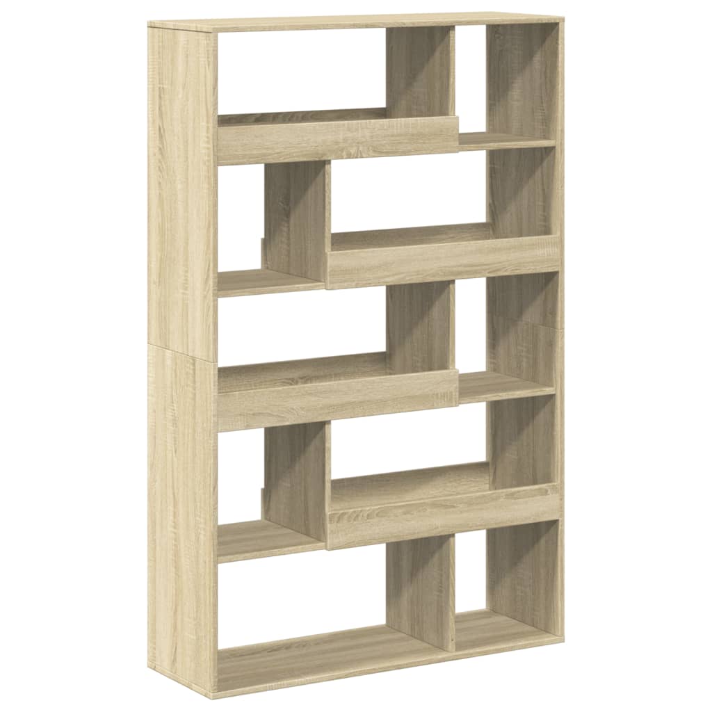 Bokhylle sonoma eik 100x33x156,5 cm konstruert tre