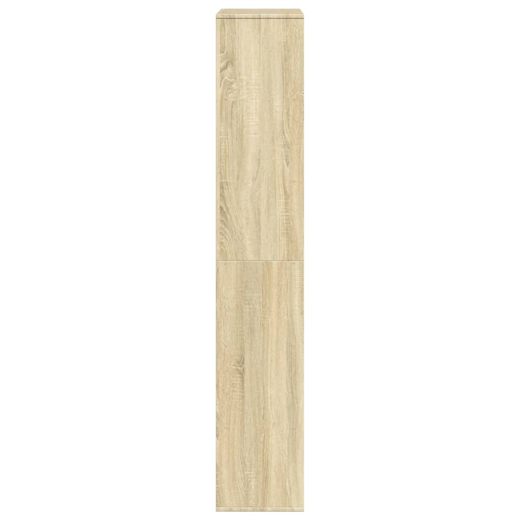 Bokhylle sonoma eik 100x33x187,5 cm konstruert tre