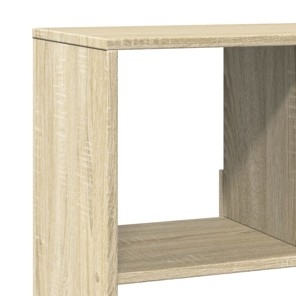 Bokhylle sonoma eik 100x33x187,5 cm konstruert tre